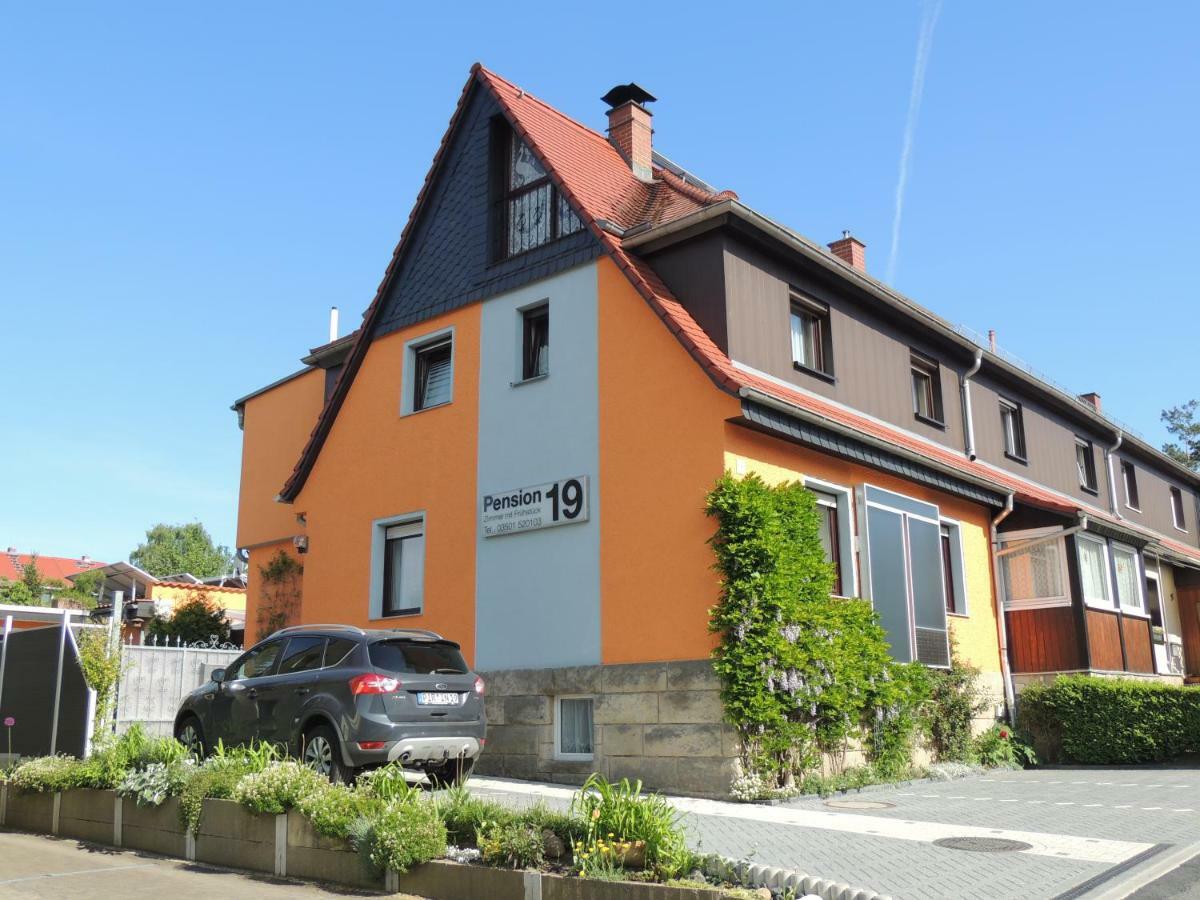 Pension 19 Pirna Exteriér fotografie